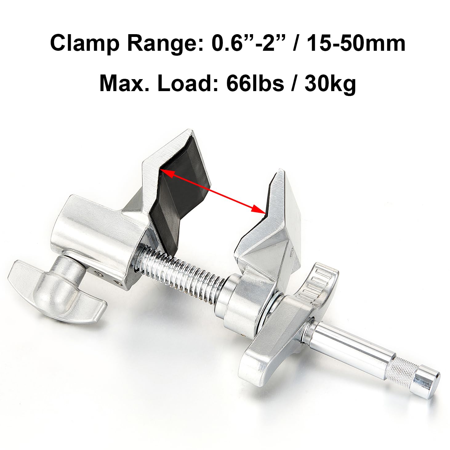 Amazon.co.jp: PHOCUS 2インチエンドジョー スーパーバイスクランプ 5